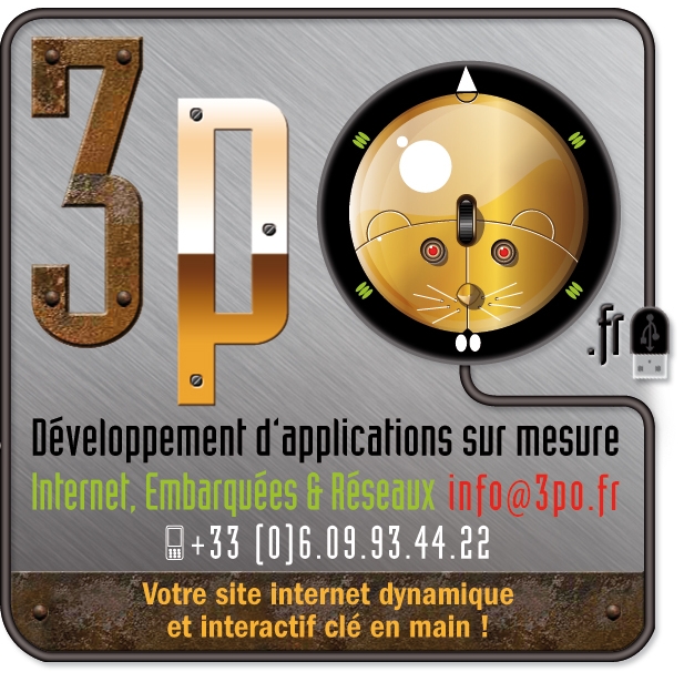 3po.fr - D�veloppement d'applications sur mesure Internet, Embarqu�es & R�seaux